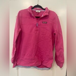 Women’s Vineyard Vines Pink Quarter Zip